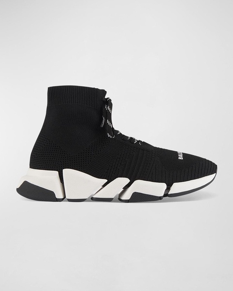 Men's Speed 2.0 Lace-Up Knit Runner Sneakers