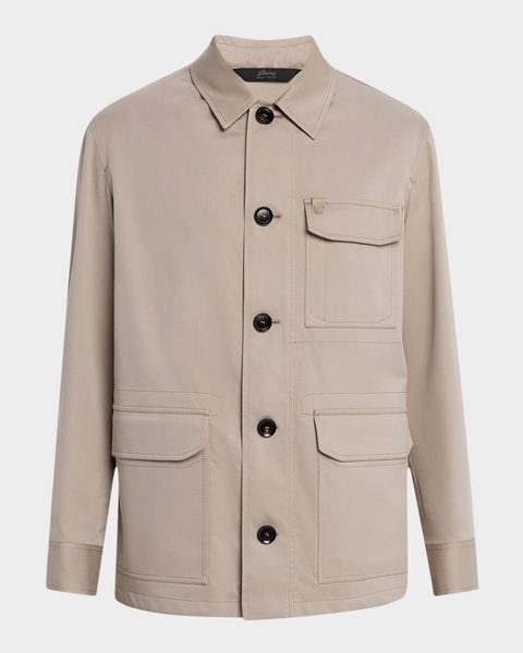 Men's Cotton and Wool Work Jacket