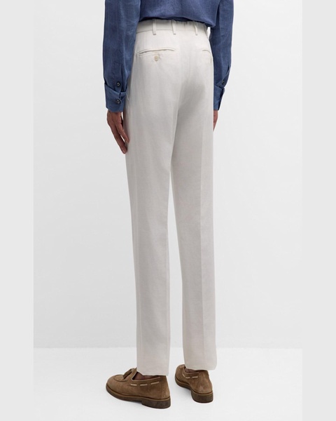 Men's Journey Slim Linen Trousers