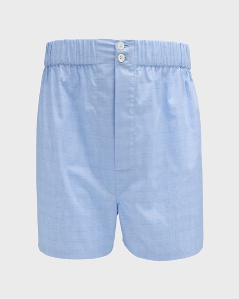 Men's Cotton Check Boxers