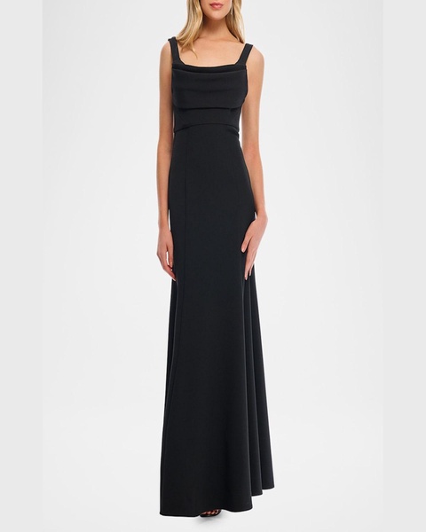 Bartlett Ruched Long Gown 