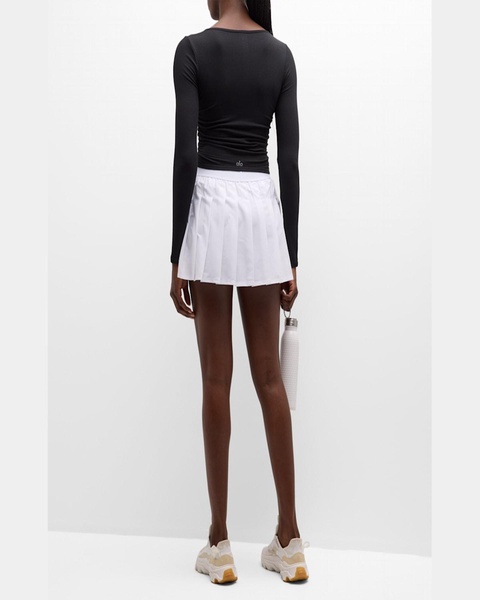 Varsity Tennis Mini Skirt