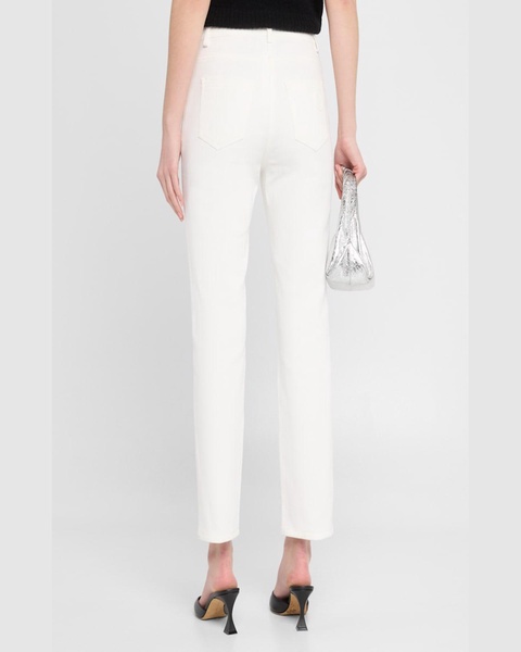 Maru Slim-Leg Ankle Stretch Denim Pants