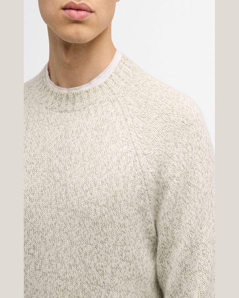 Men's Mouline Cashmere Crewneck Sweater