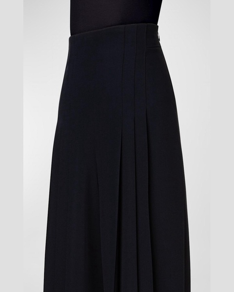 Miyuki Pleated Wide-Leg Trousers