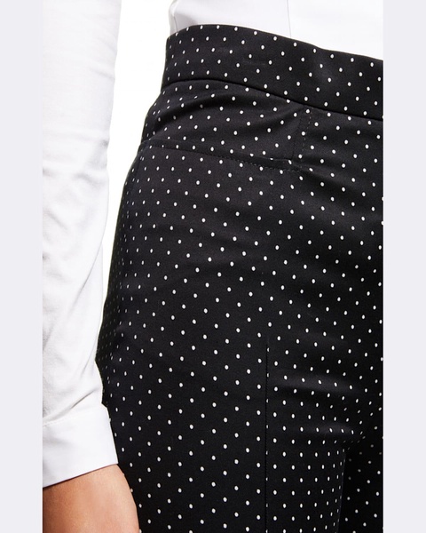 Franca Polka-Dot Stretch Polka-Dot Pants