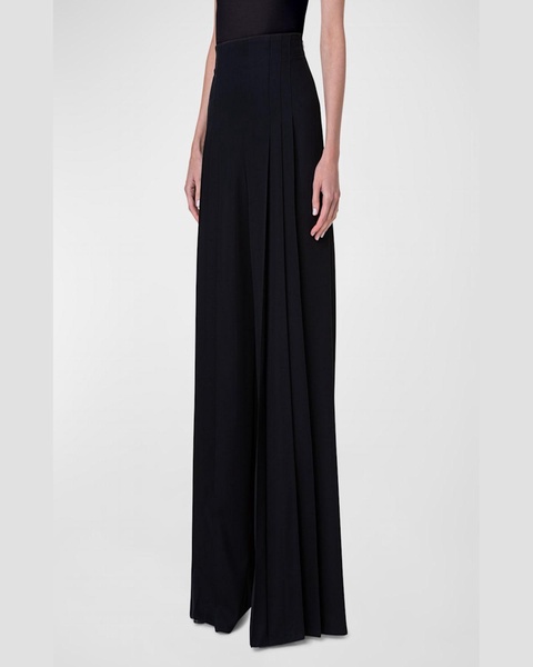 Miyuki Pleated Wide-Leg Trousers