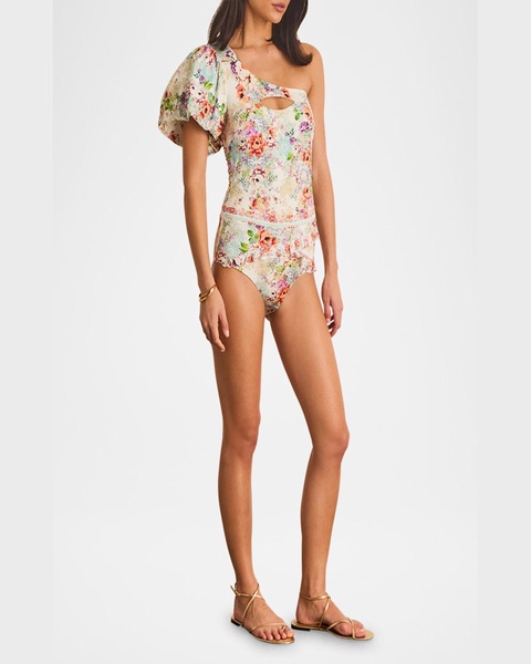 Monroe Asymmetric One-Piece Swimsuit