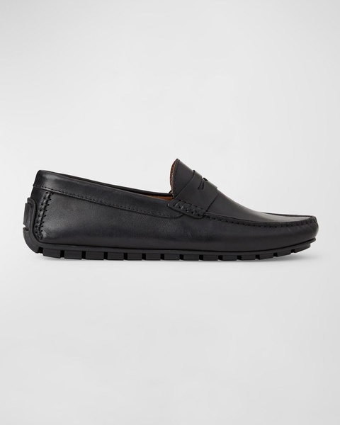 Men's Xane Leather Driver Penny Loafers