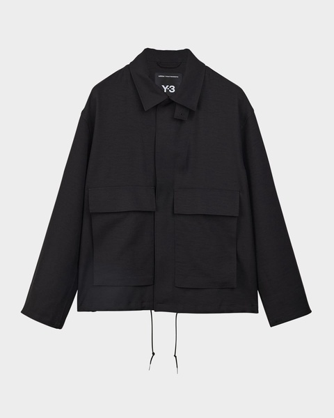Men's Solid Coach Jacket