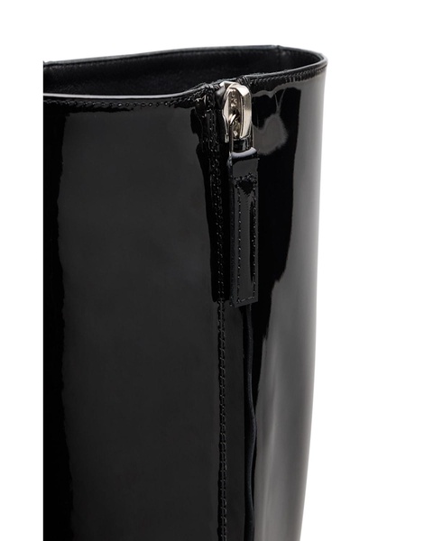 Barbara Patent Leather Stiletto Boots