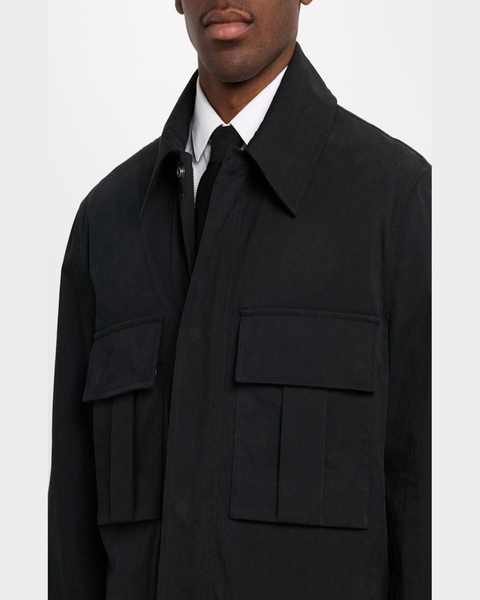 Men's Multi-Pocket Utility Jacket