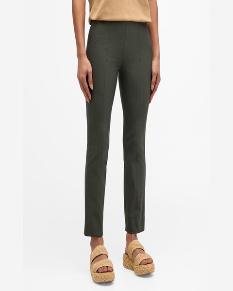 High-Waist Stitched-Front Leggings