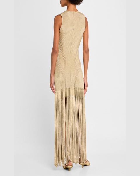 Sydney Sparkly Fringe Maxi Dress