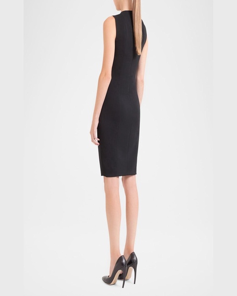 Sleeveless V-Neck Dress