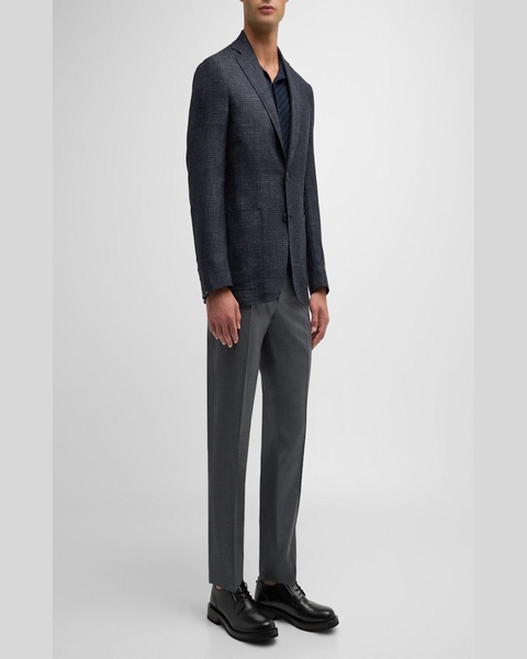 Men's Small Check Sport Coat 