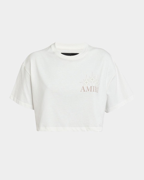 Amiri Starburst Crop T-Shirt