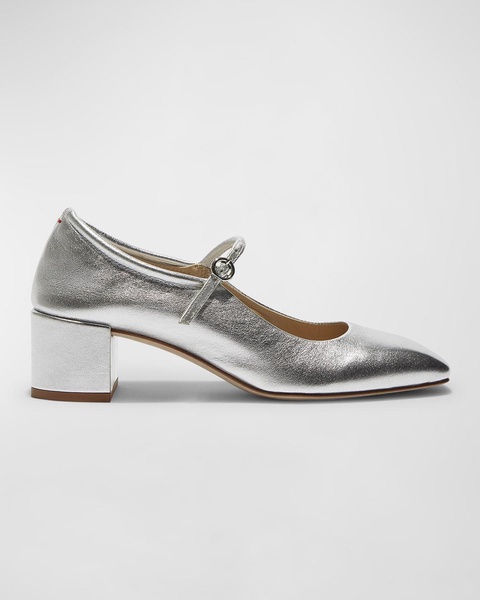 Aline Square-Toe Mary Jane Pumps