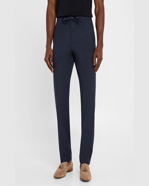 Men's Wool Drawstring Pants