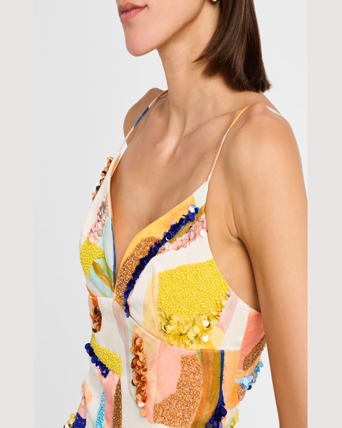 Essex Embellished Mini Dress