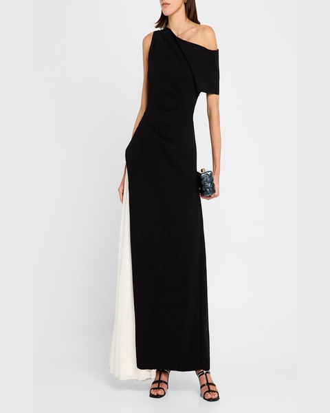 Sudden Asymmetric Midi Dress