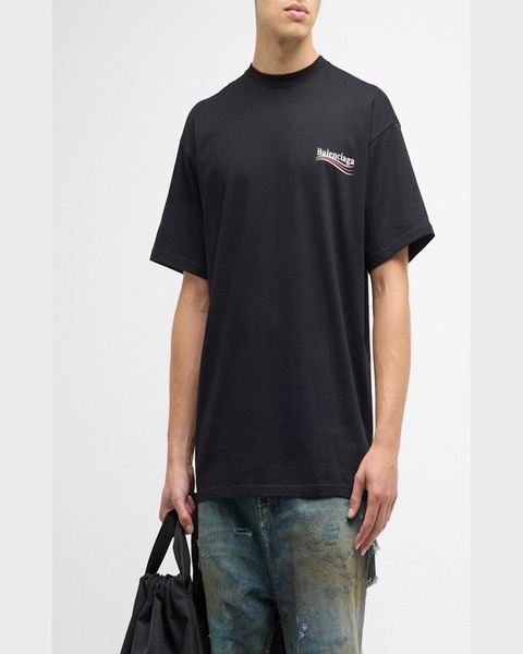 Men's Political Campaign Logo T-Shirt
