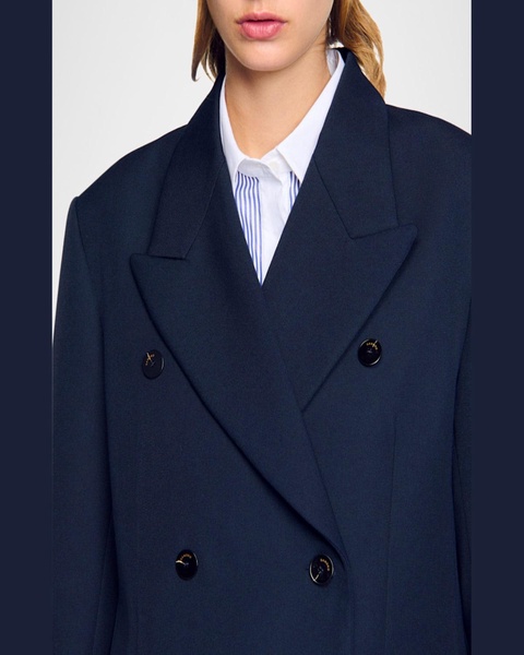 Royal Oversized Wool-Blend Blazer