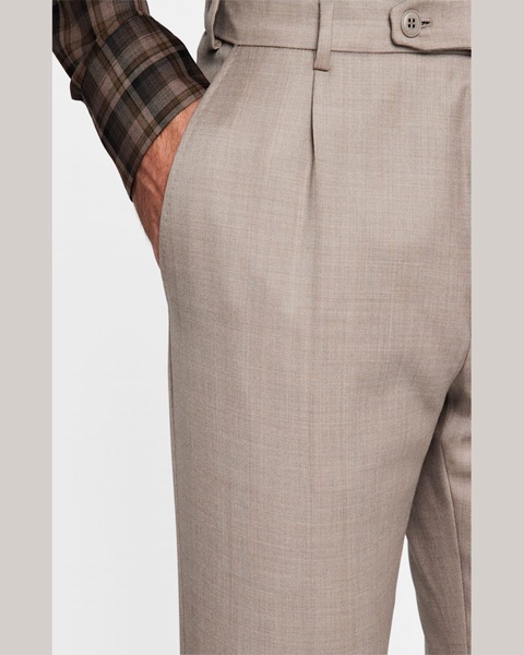 Men's Wool Twill Trousers