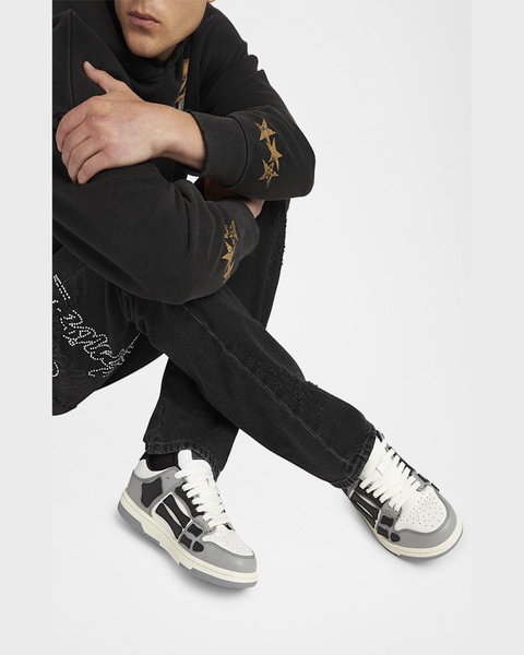 Men's Varsity Skel Leather Low-Top Sneakers
