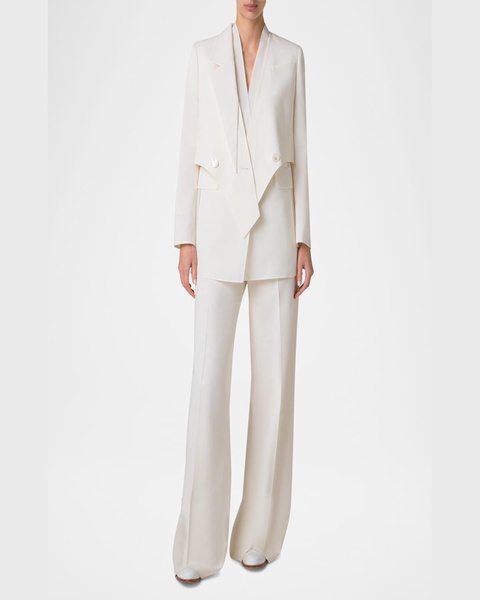 Amie Short Wool Double-Face Jacket