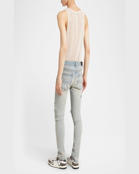 Men's MA Music Note Skinny Jeans