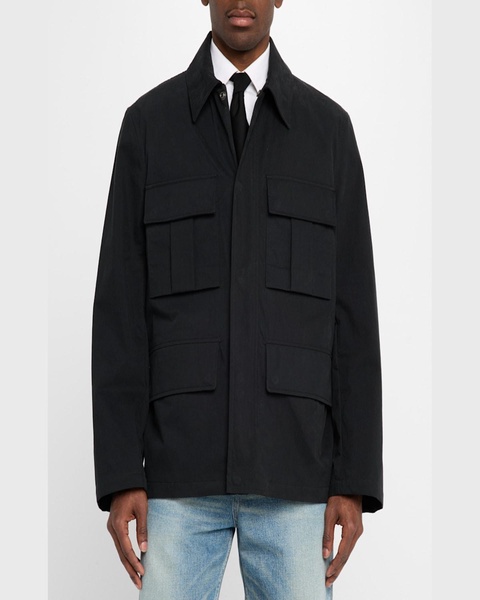 Men's Multi-Pocket Utility Jacket