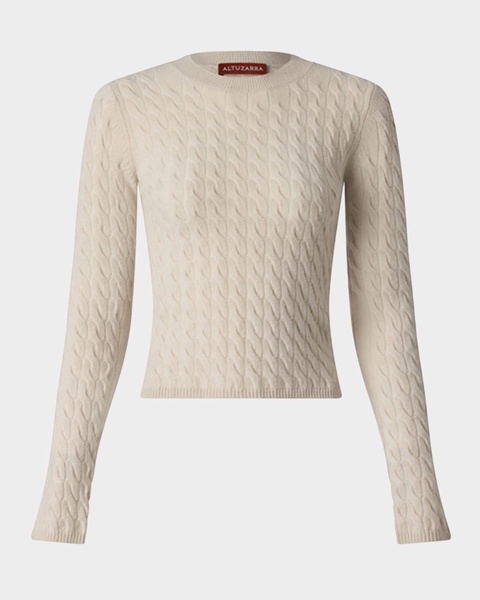 Milla Cable Cashmere Sweater