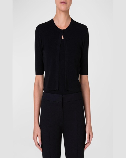 Half-Sleeve Short Cardigan