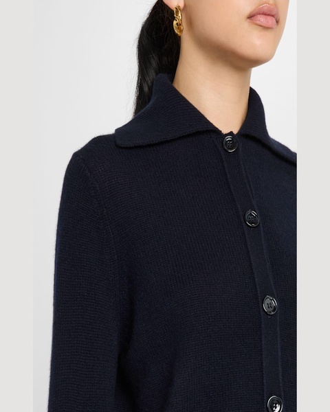 Cashmere Collared Cardigan