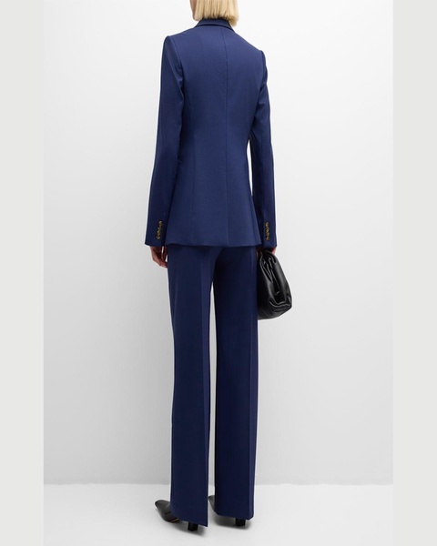Wide-Leg Seasonless Wool Trousers