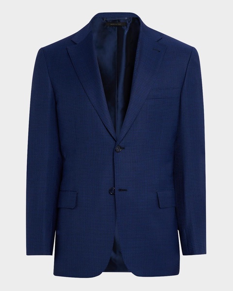 Men's Tonal Check Sport Coat