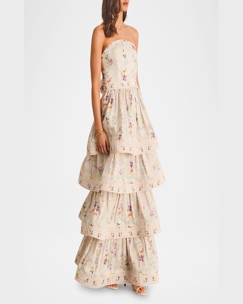 Heidi Strapless Maxi Dress