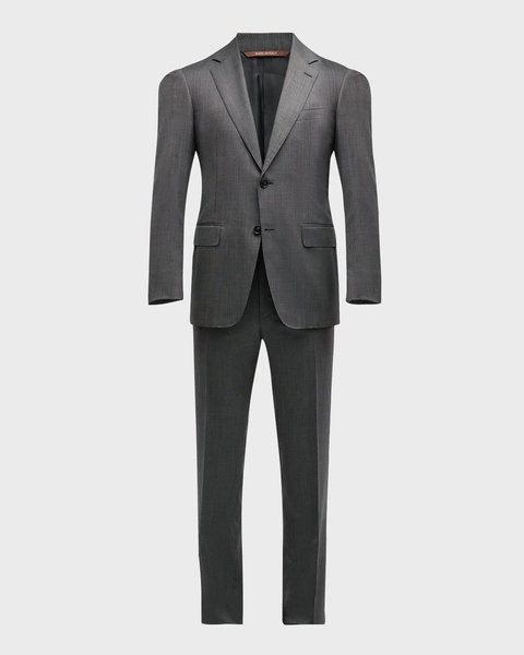 Men's 150s Wool Tic Suit