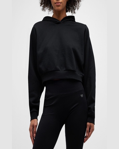 Cropped Go Time Padded Hoodie
