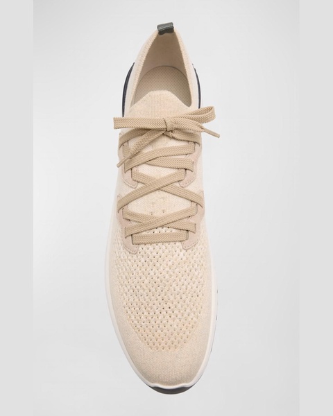 Men's Melange Knit Runner Sneakers