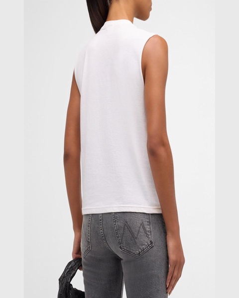 Micah Embellished Graphic Muscle Tank 