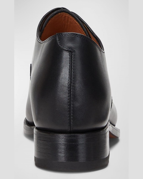 Men's Denver Cap-Toe Leather Oxfords