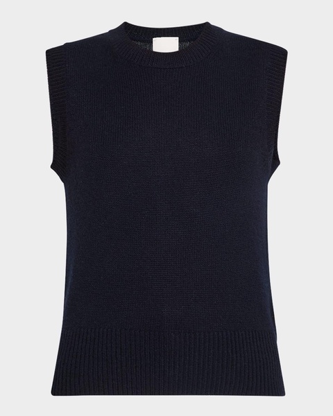 Cashmere Crewneck Sweater Vest