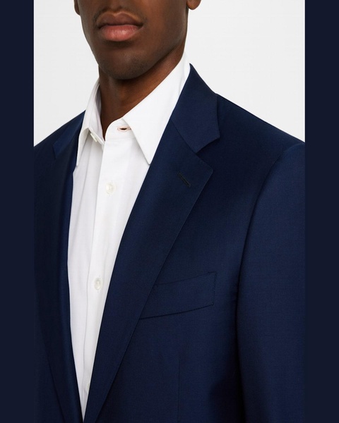 Men's Solid 150s Wool Twill Blazer
