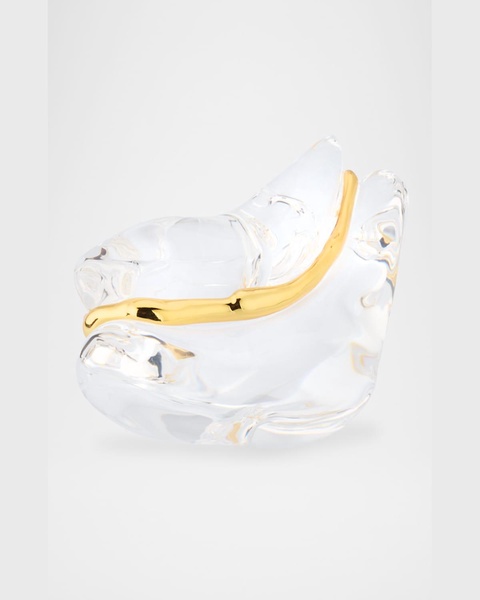 Liquid Lucite Wave Statement Ring