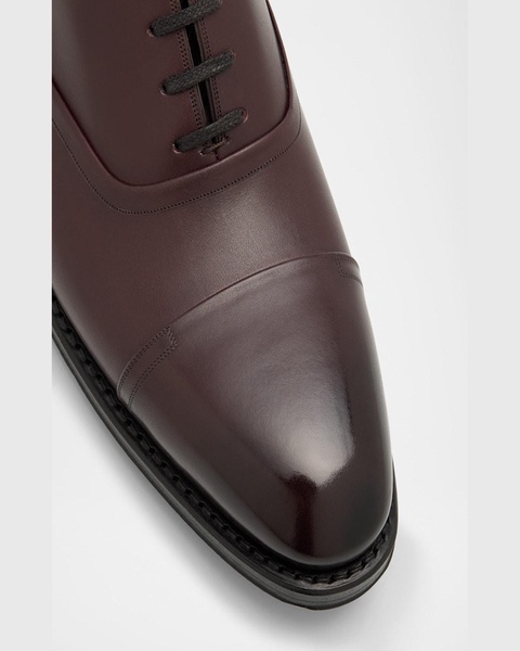 Men's Sadhy-L Cap-Toe Leather Derby Shoes