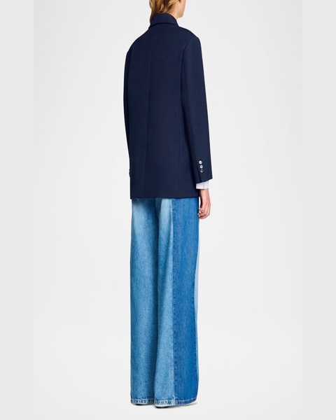 Royal Oversized Wool-Blend Blazer