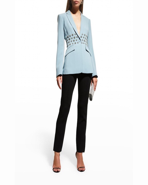 Brianne Slit-Leg Trousers
