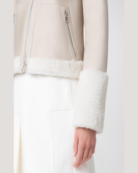 Yasha Reversible Shearling Short Jacket